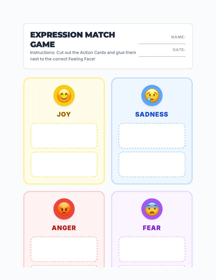 Expression Match Game