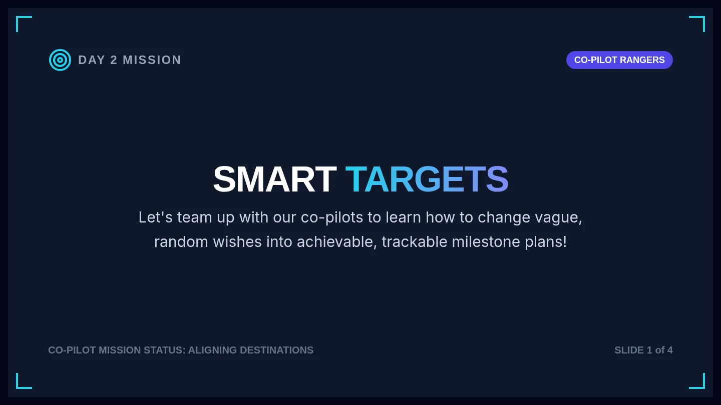 Day 2 Goals Slides