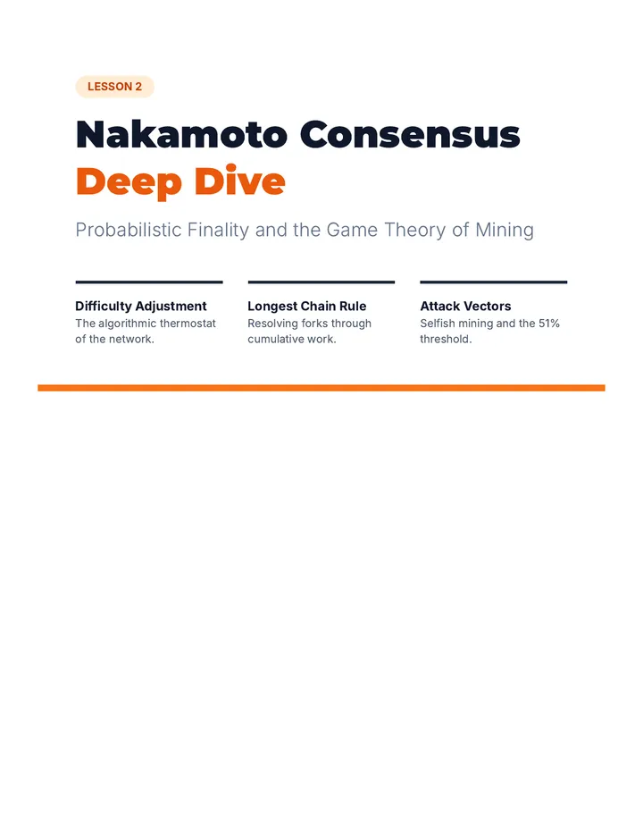 Nakamoto Consensus Slides