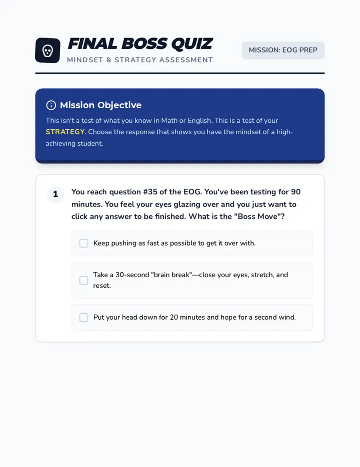 Final Boss Quiz