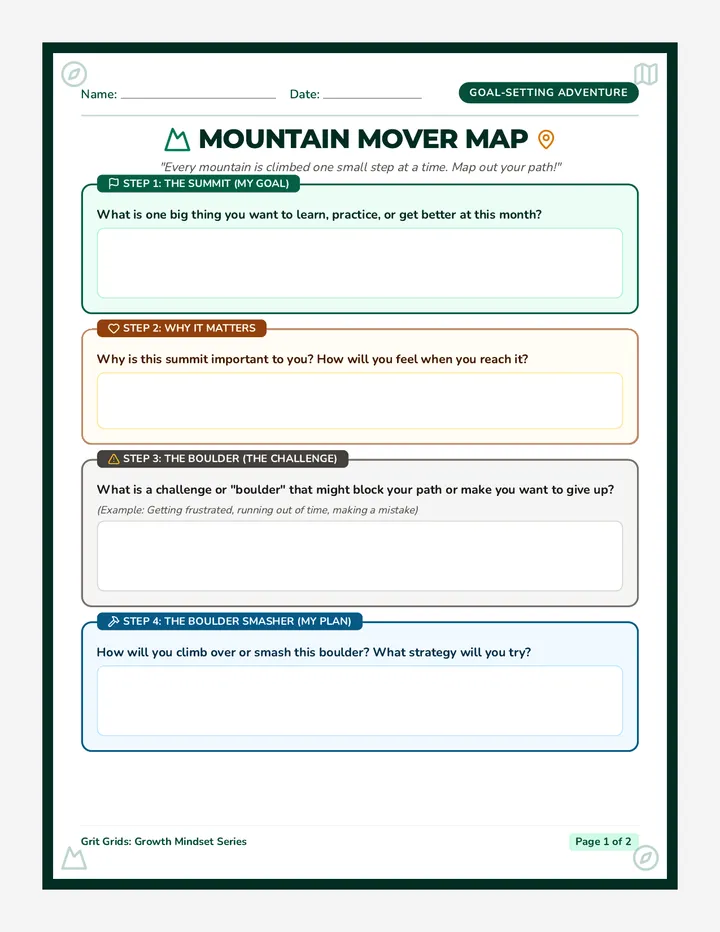 Mountain Mover Organizer