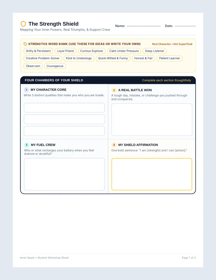 Strength Shield Activity