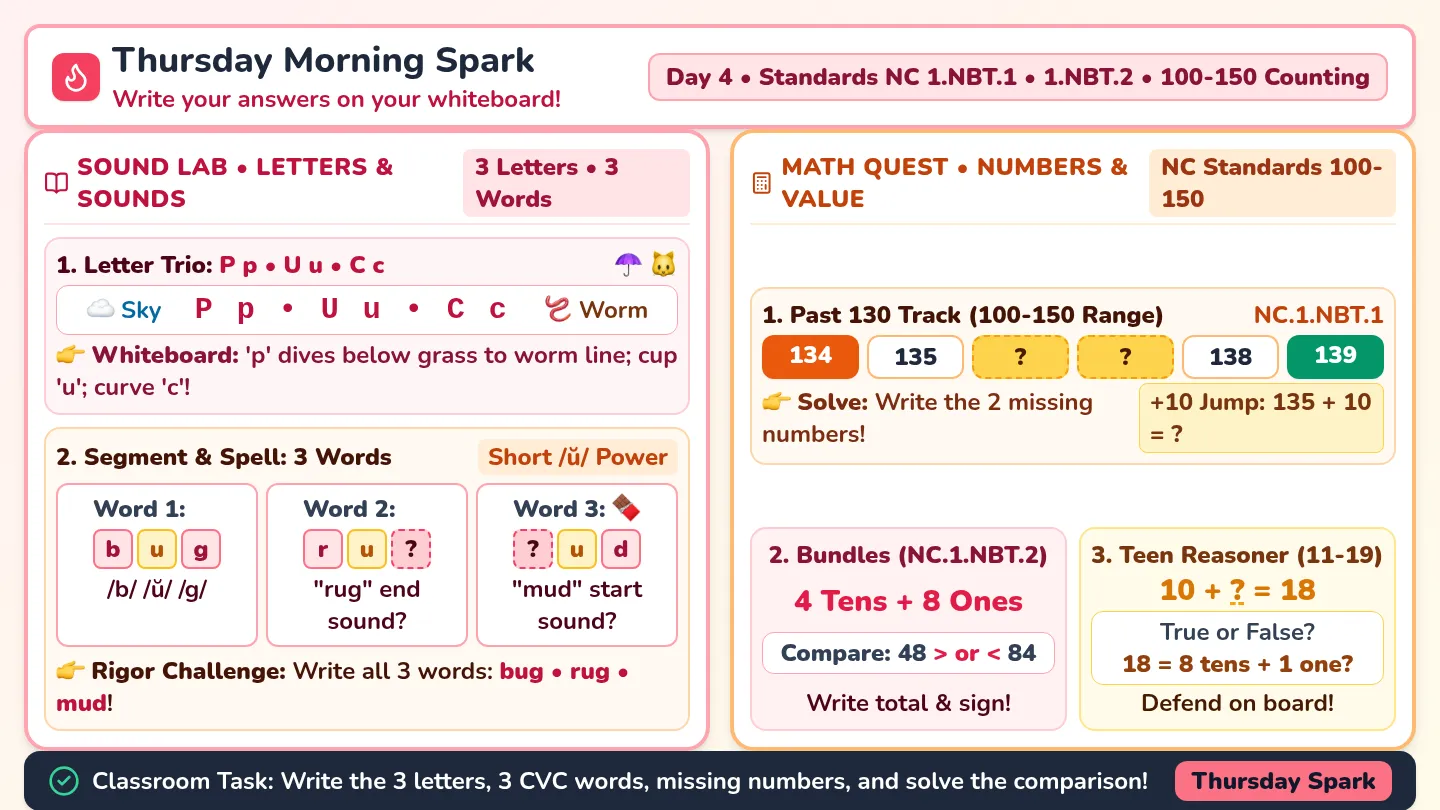Thursday Morning Spark Slides