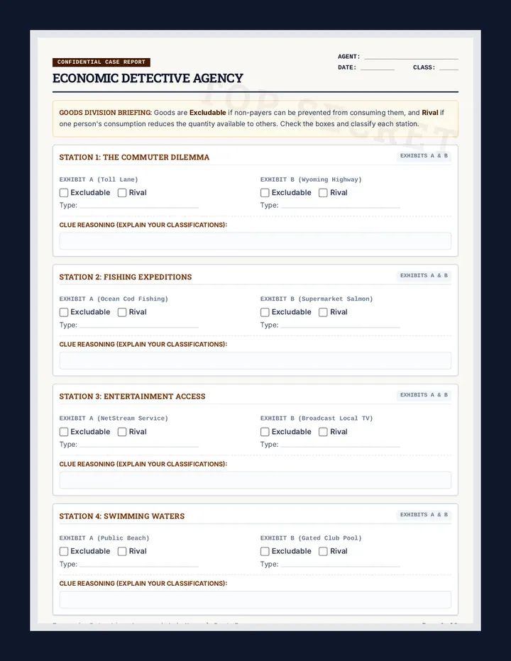 Detective Lab Manual Worksheet