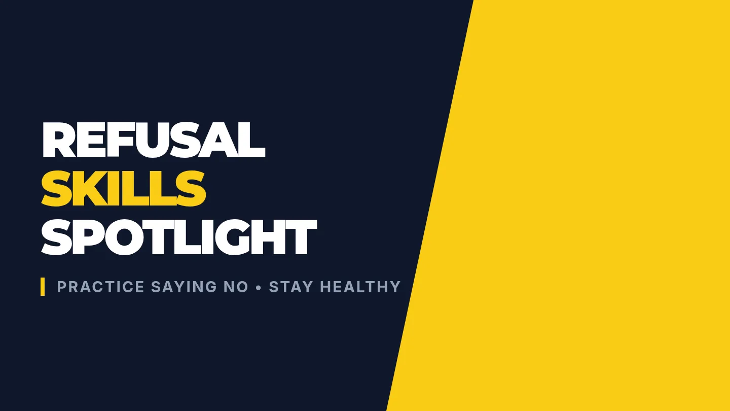 Refusal Skills Slides