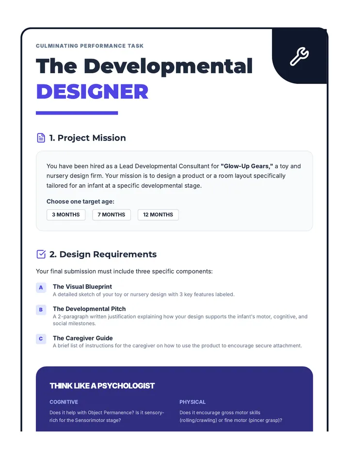 Developmental Design Project Brief