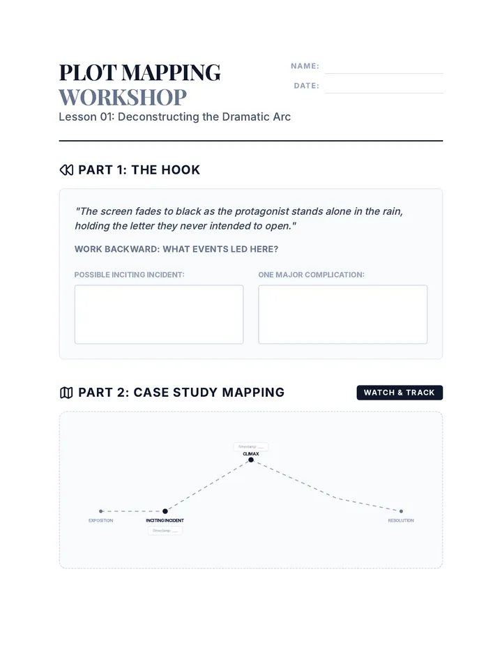 Plot Mapping Worksheet