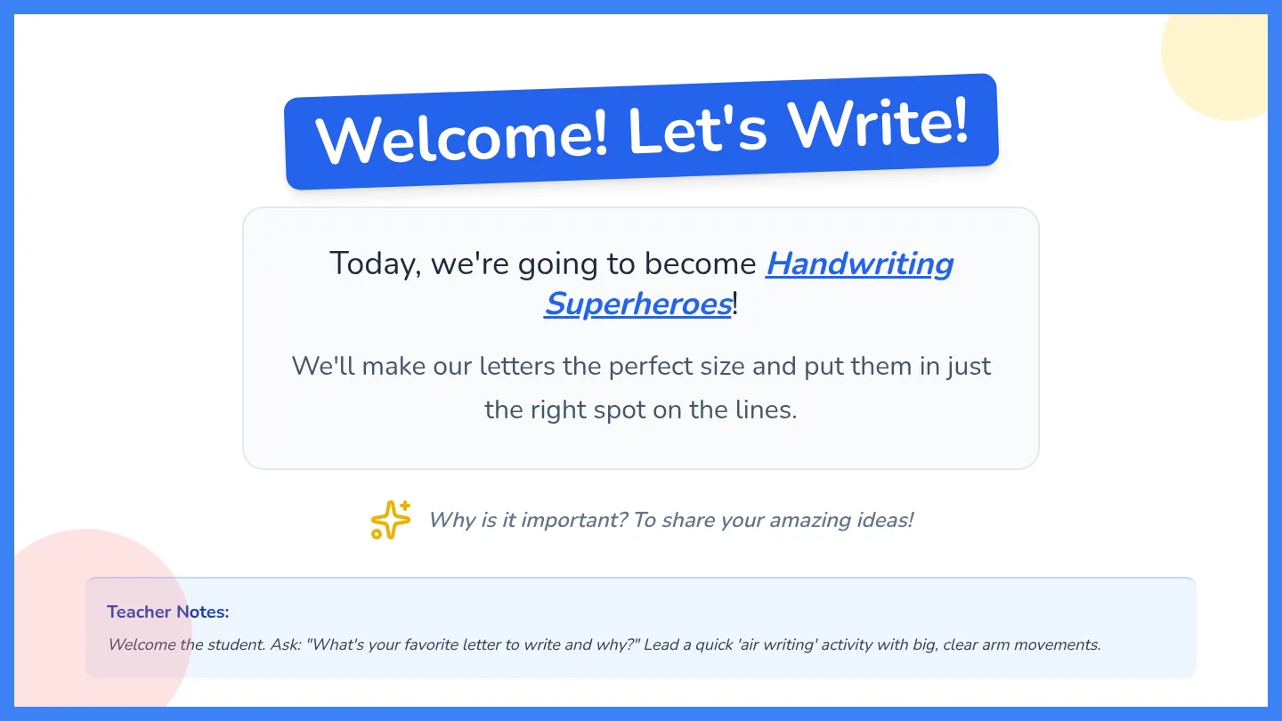Letter Perfect Slide Deck