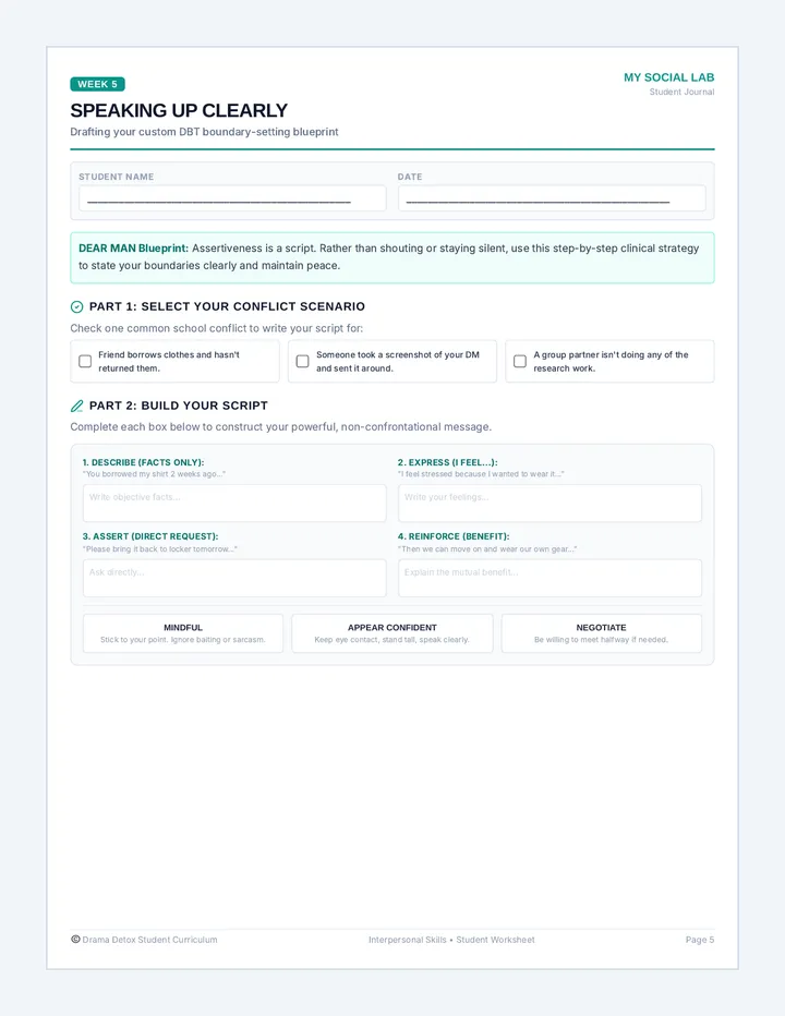 Week 5 Student Workbook