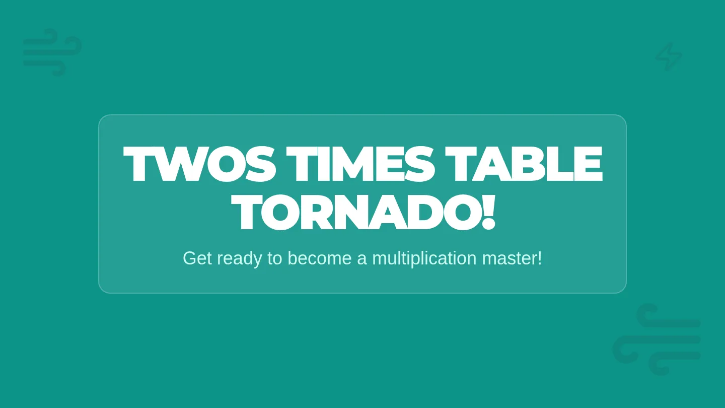 Tornado Slide Deck