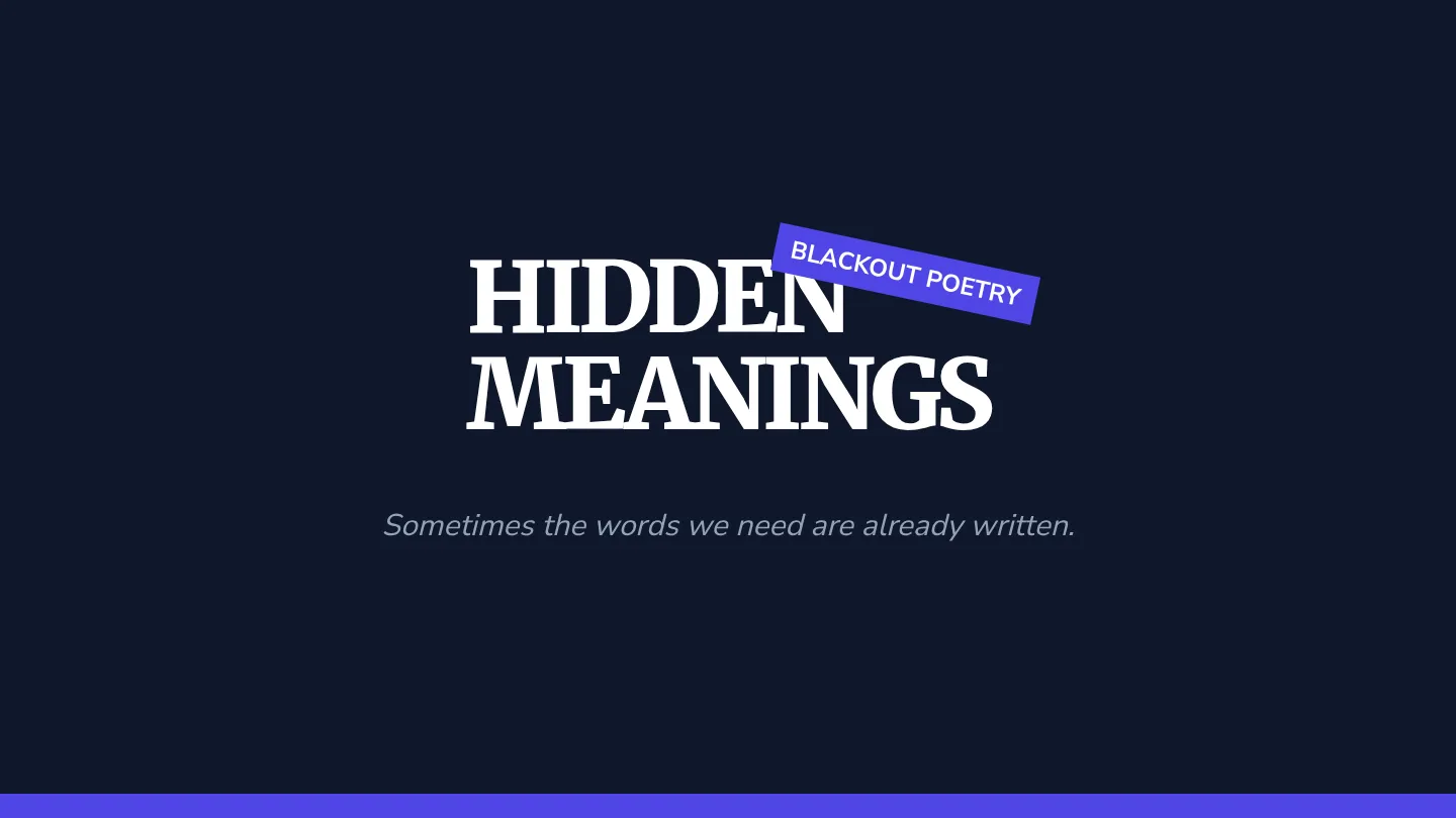 Hidden Meanings Slides