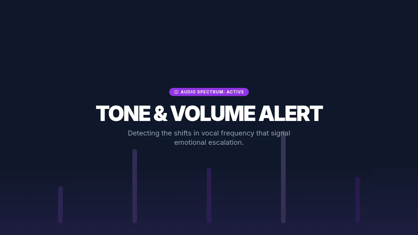 Tone and Volume Slides