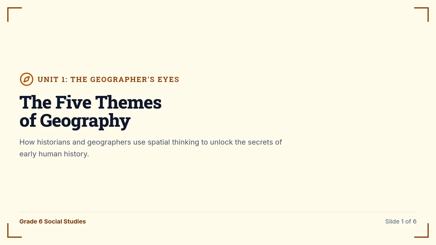 Five Themes Slides