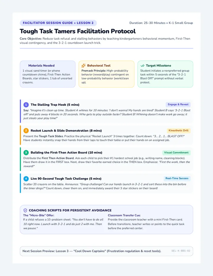 Tough Task Teacher Guide