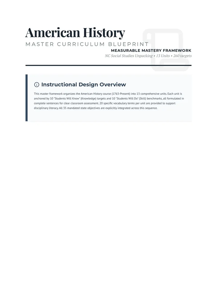 Curriculum Blueprint Document v3