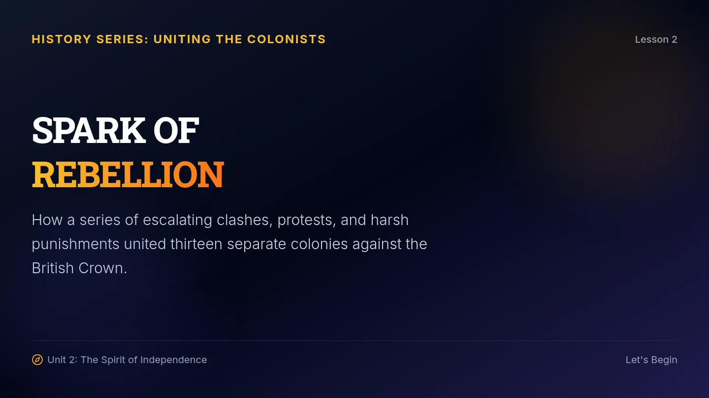 Spark of Rebellion Slides