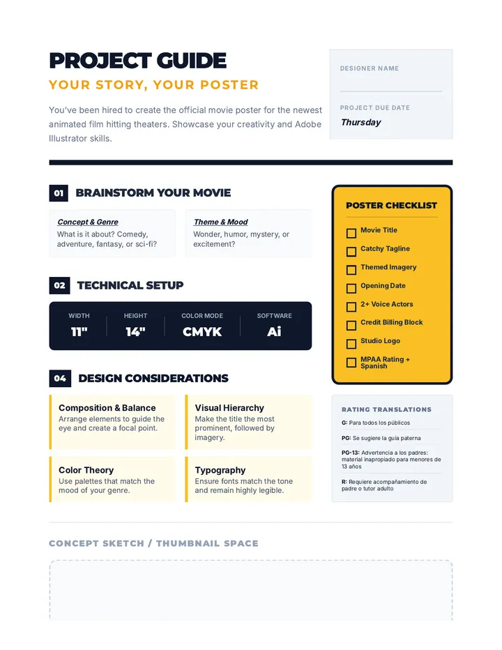 Movie Poster Project Guide