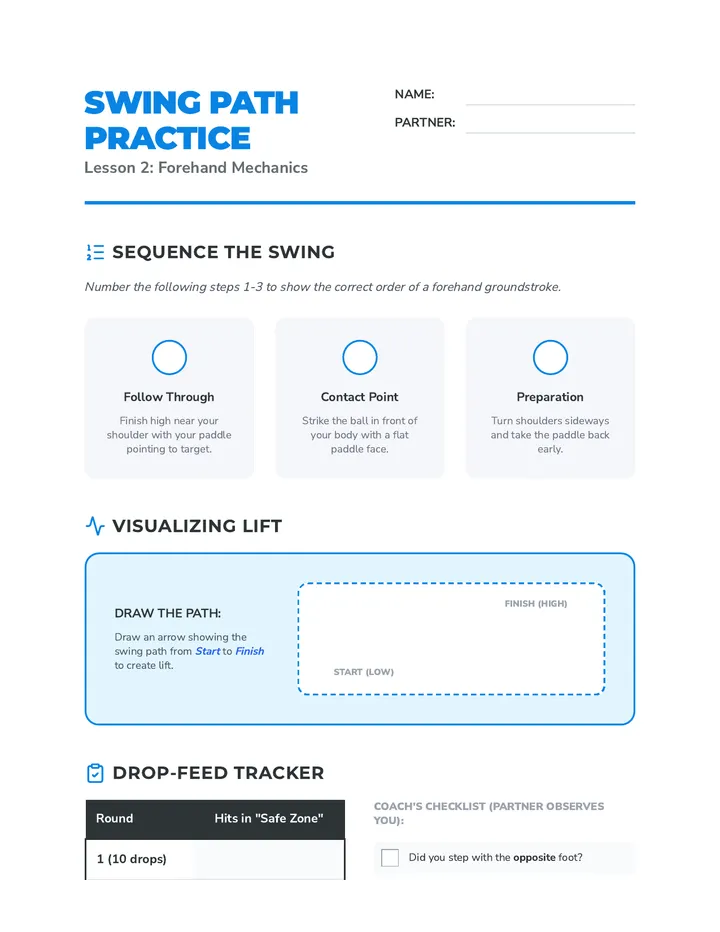 Swing Path Practice
