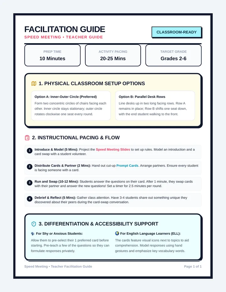 Teacher Facilitation Guide