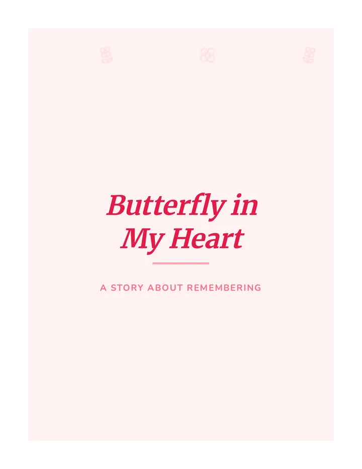 Butterfly in My Heart Storybook