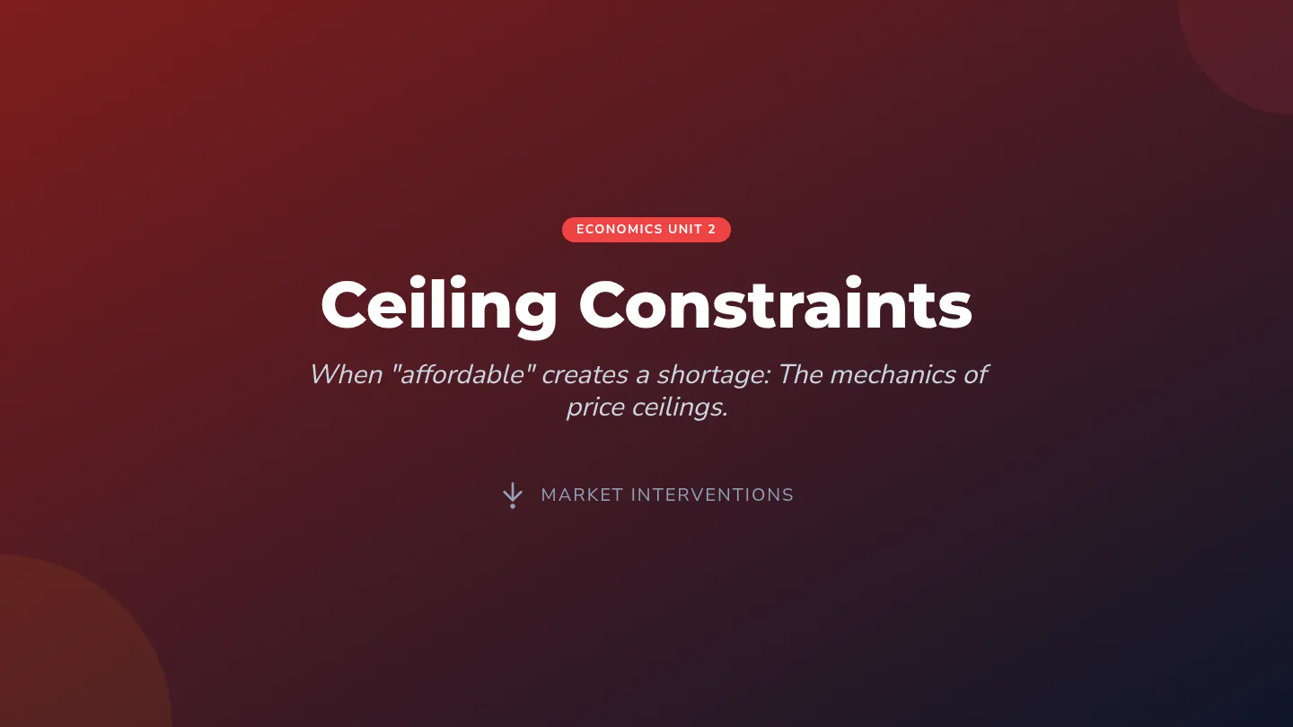 Ceiling Crash Slides