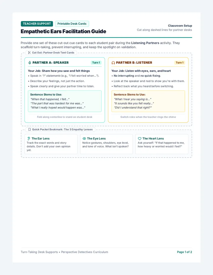 Empathetic Ears Facilitation Guide