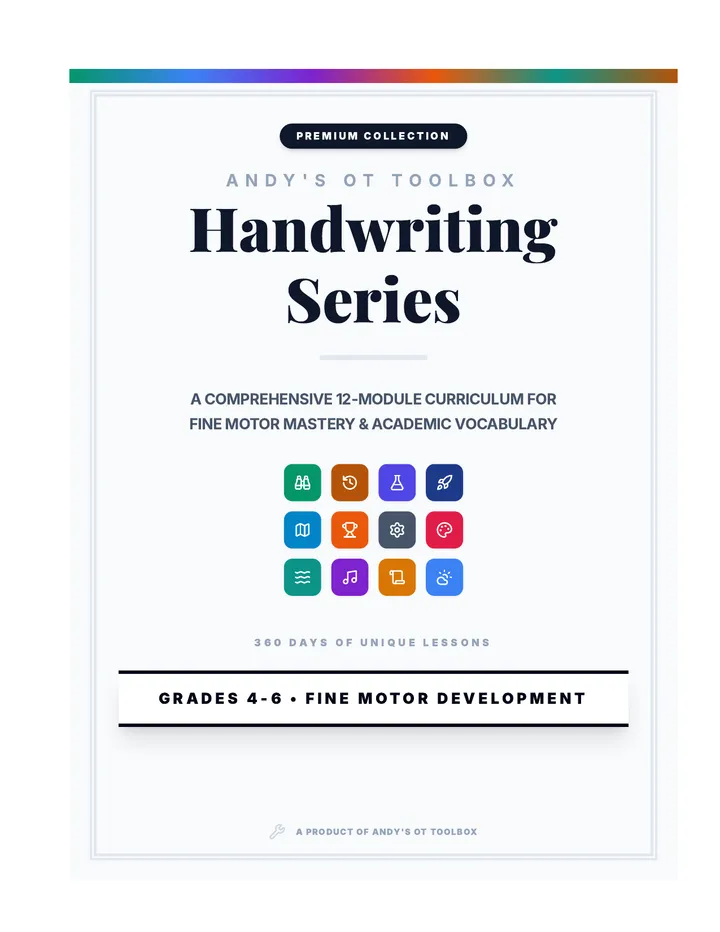 Handwriting Toolbox Series Cover