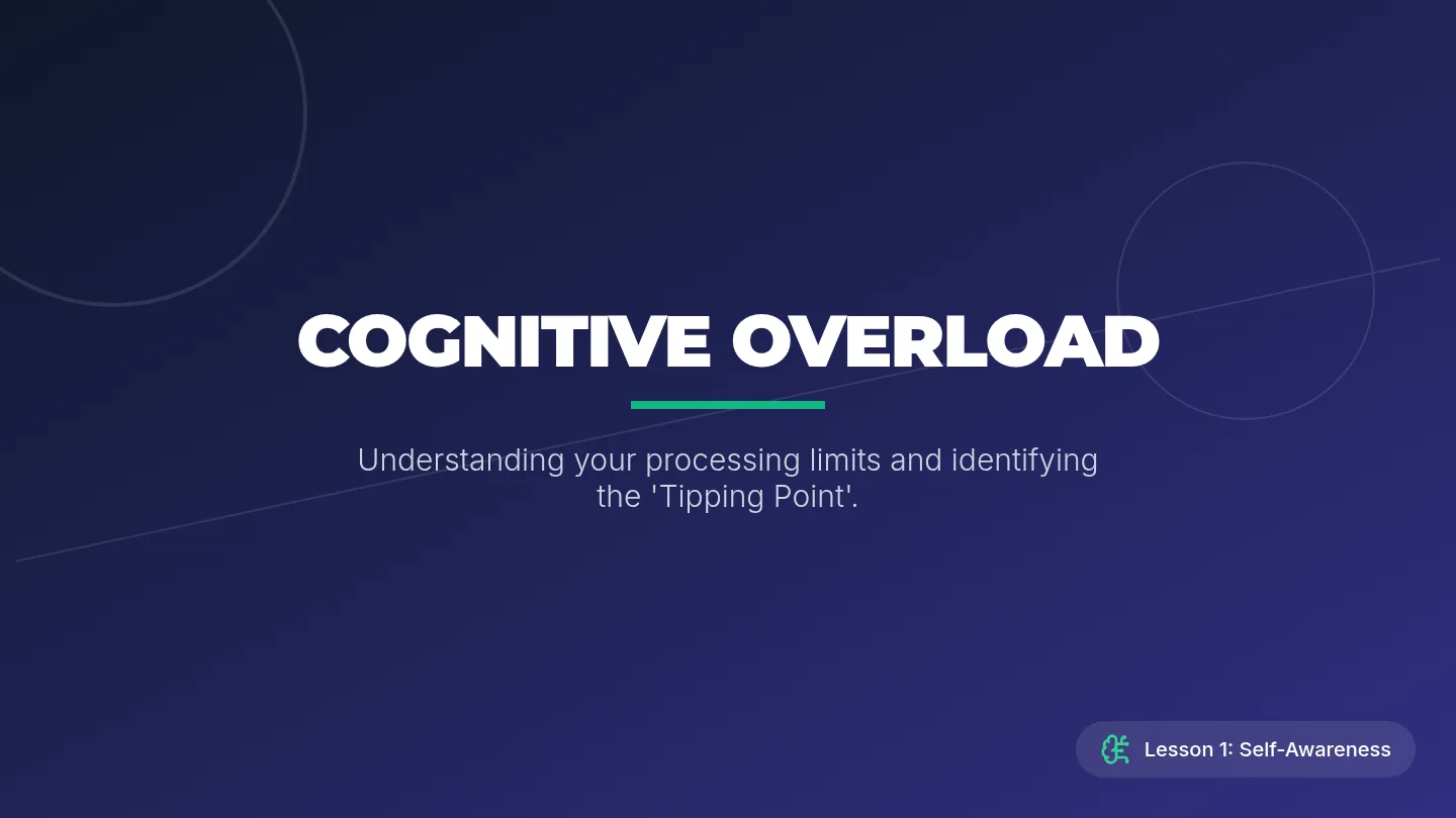 Cognitive Overload Slides