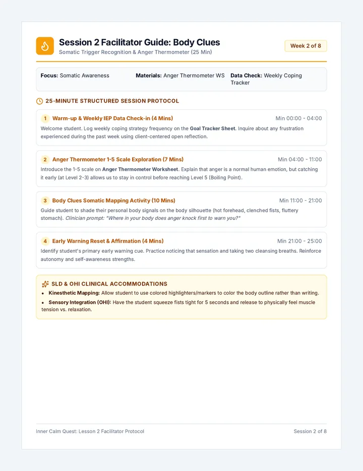 Body Clues Facilitator Guide