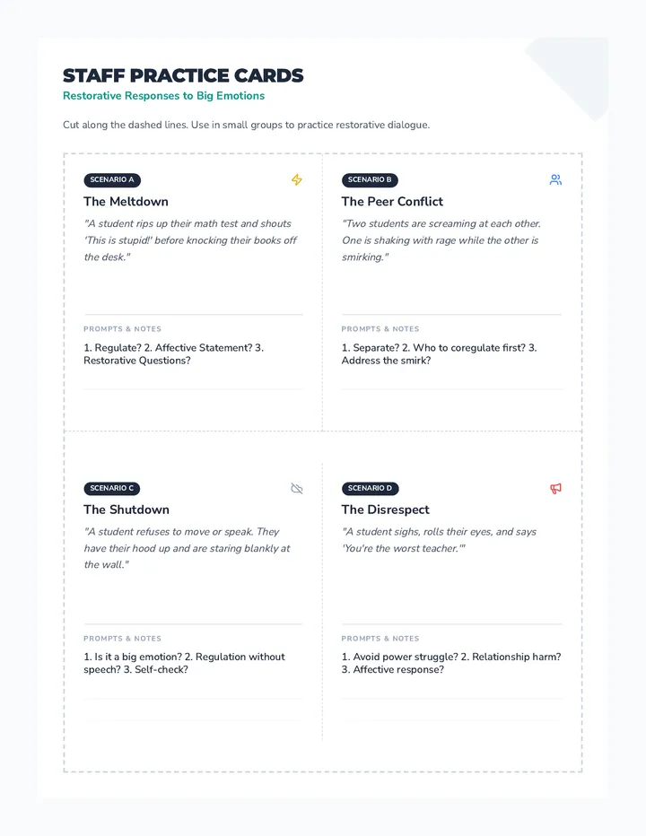 Restoring the Calm Practice Cards