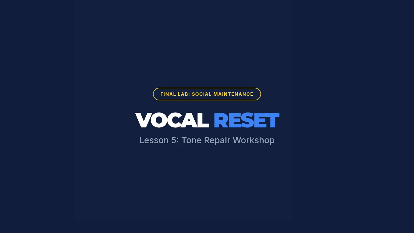Vocal Reset Slides