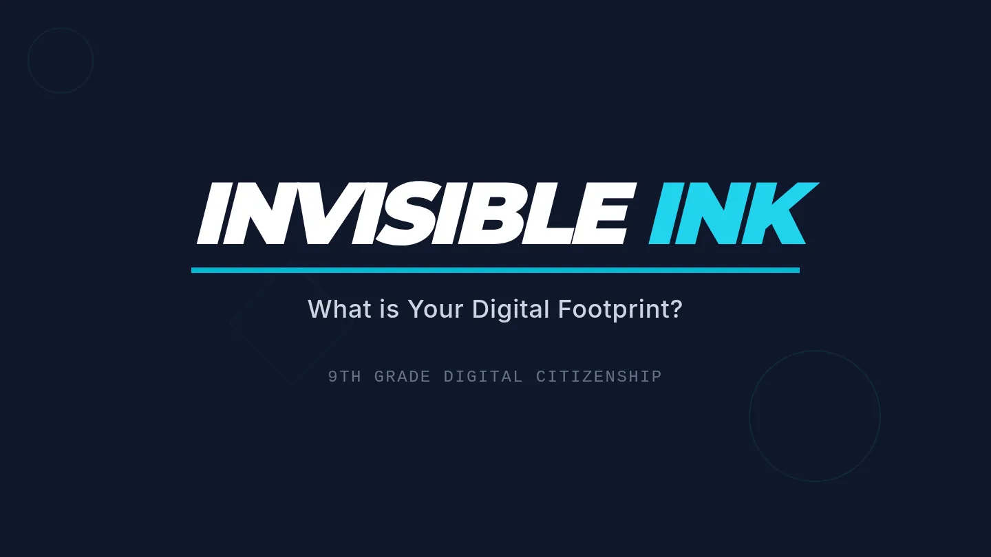 Digital Footprint Slides