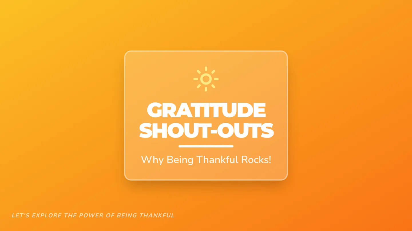 What is Gratitude Slide Deck