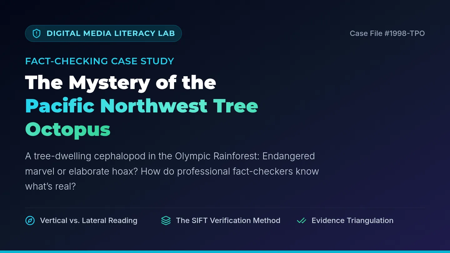 Tree Octopus Investigation Slides