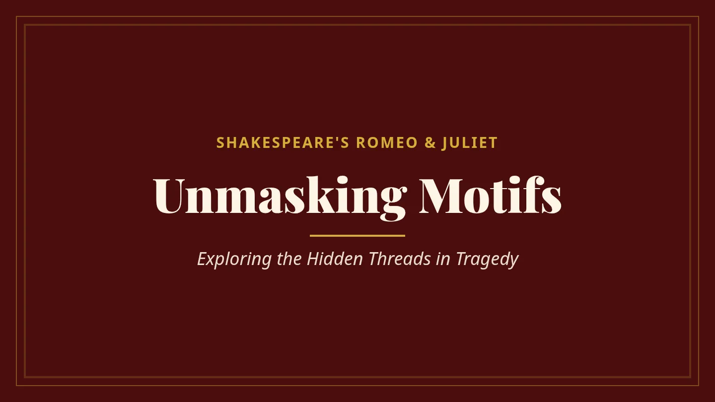 Motifs Presentation Slides