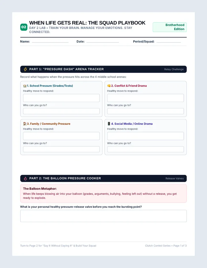 Squad Playbook Challenge Packet
