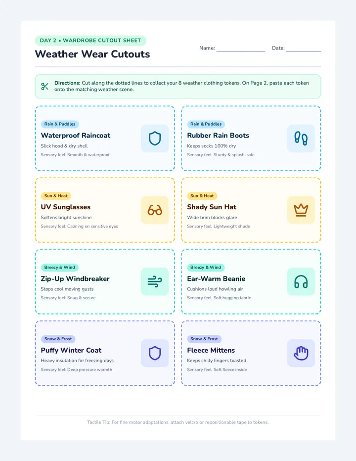 Weather Wear Activity