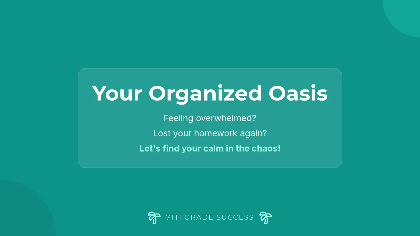 Your Organized Oasis Presentation Slides