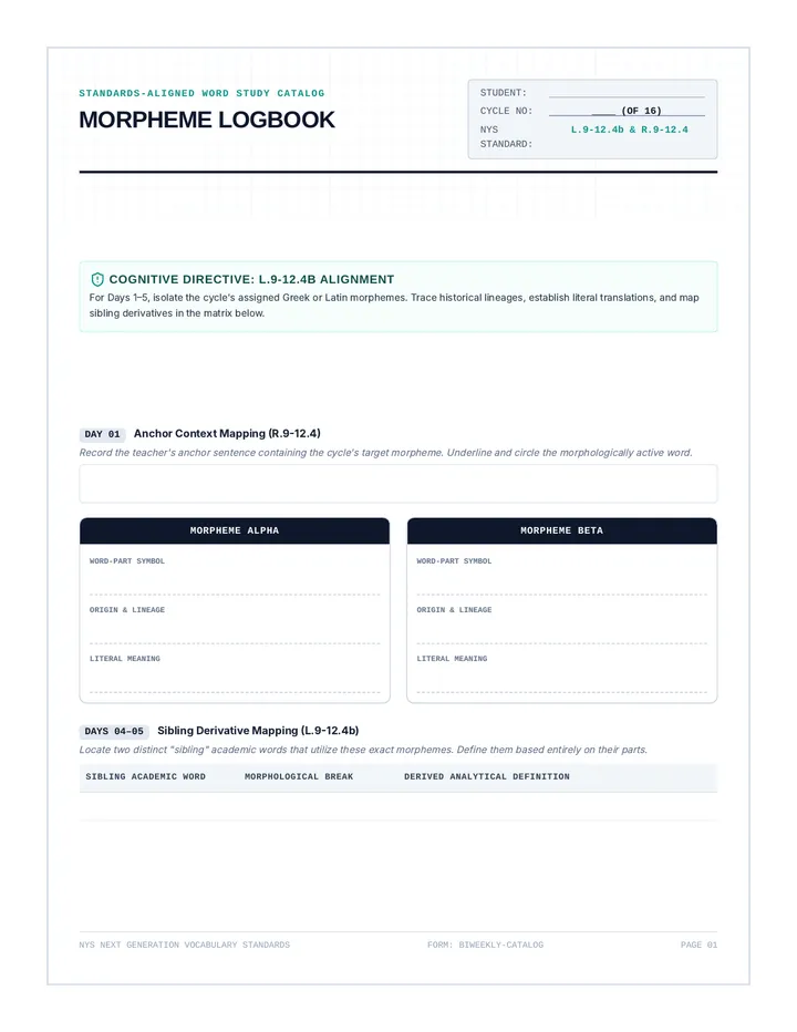 Affix Explorer Logbook