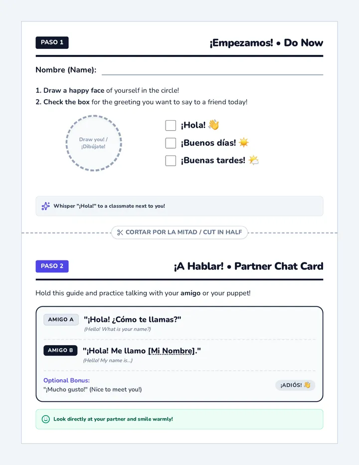 Greeting Slips Printable