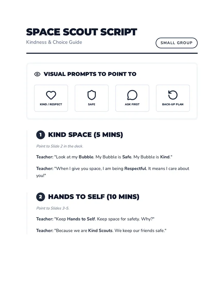 Space Safety Script Guide