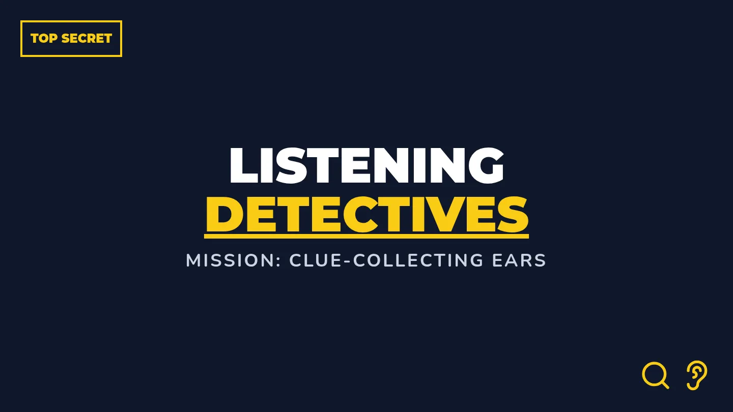 Clue Collecting Ears Slides