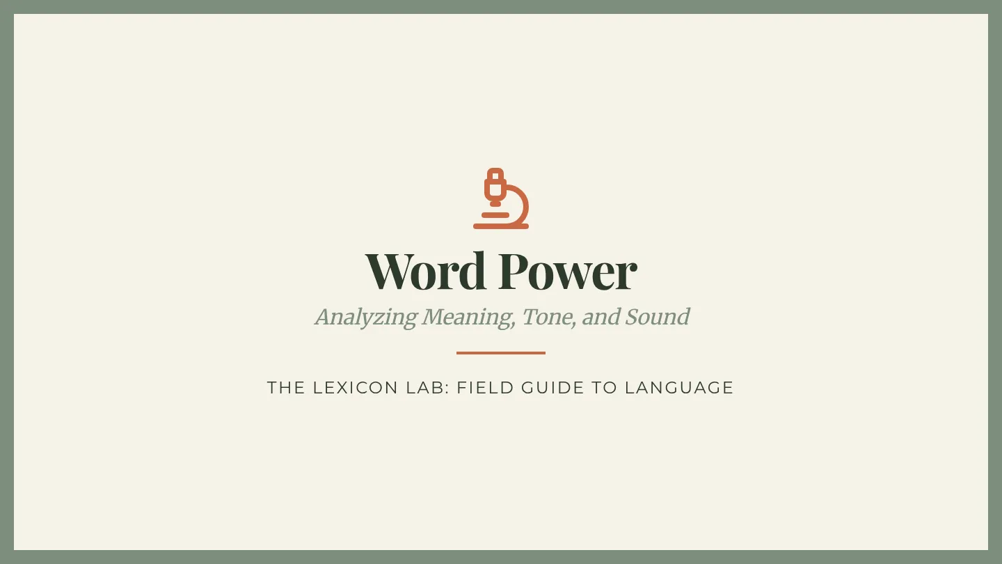 Word Power Slides