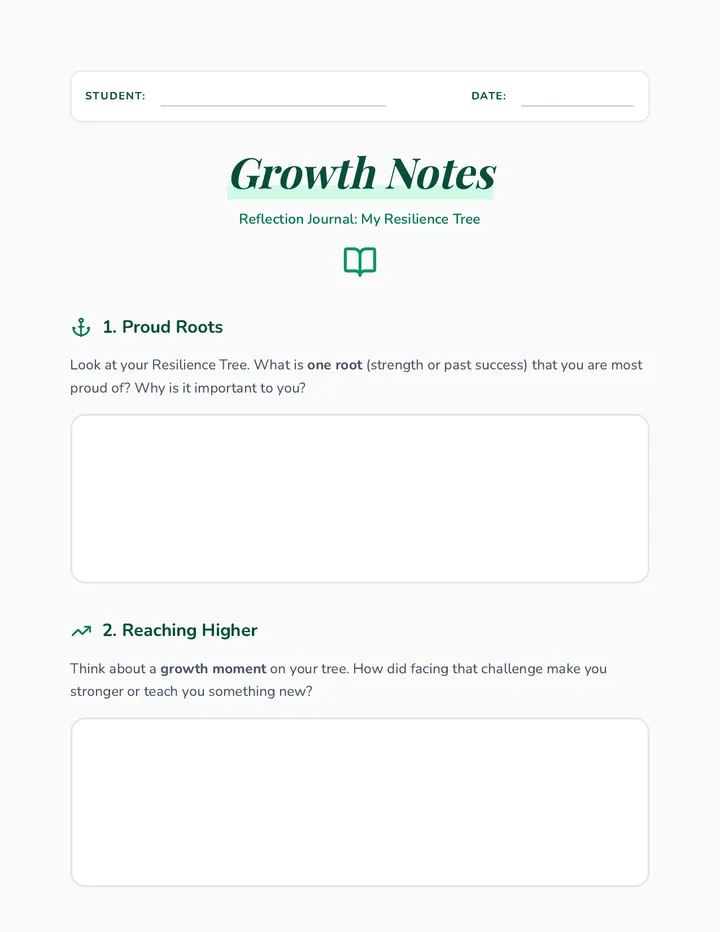 Growth Notes Journal