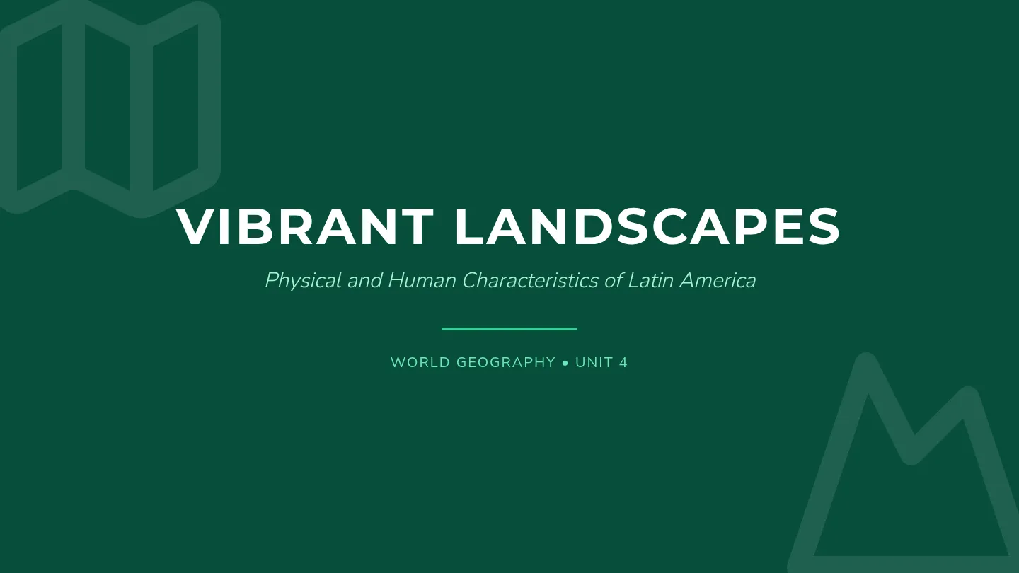 Vibrant Landscapes Slides
