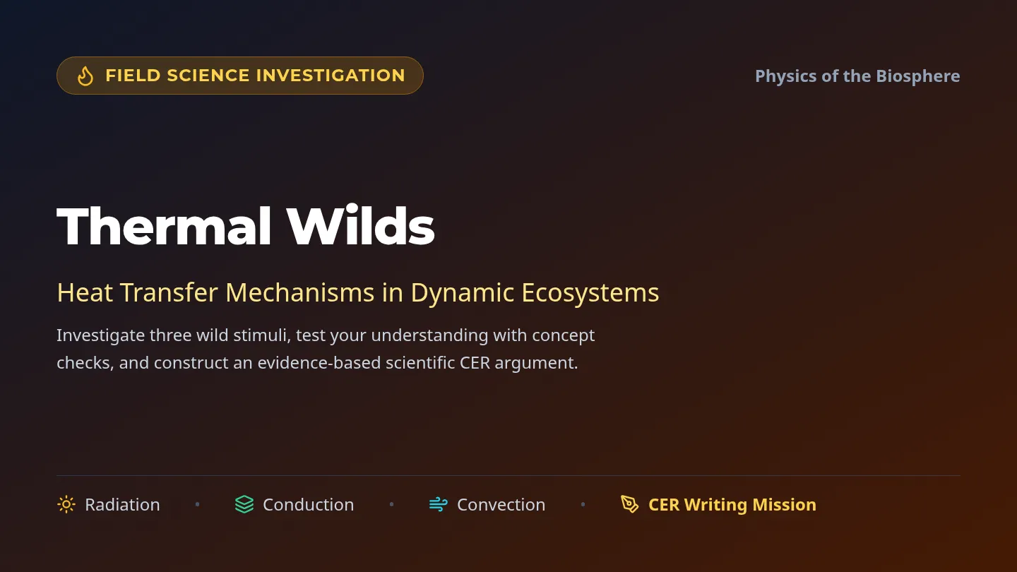 Thermal Wilds Slides