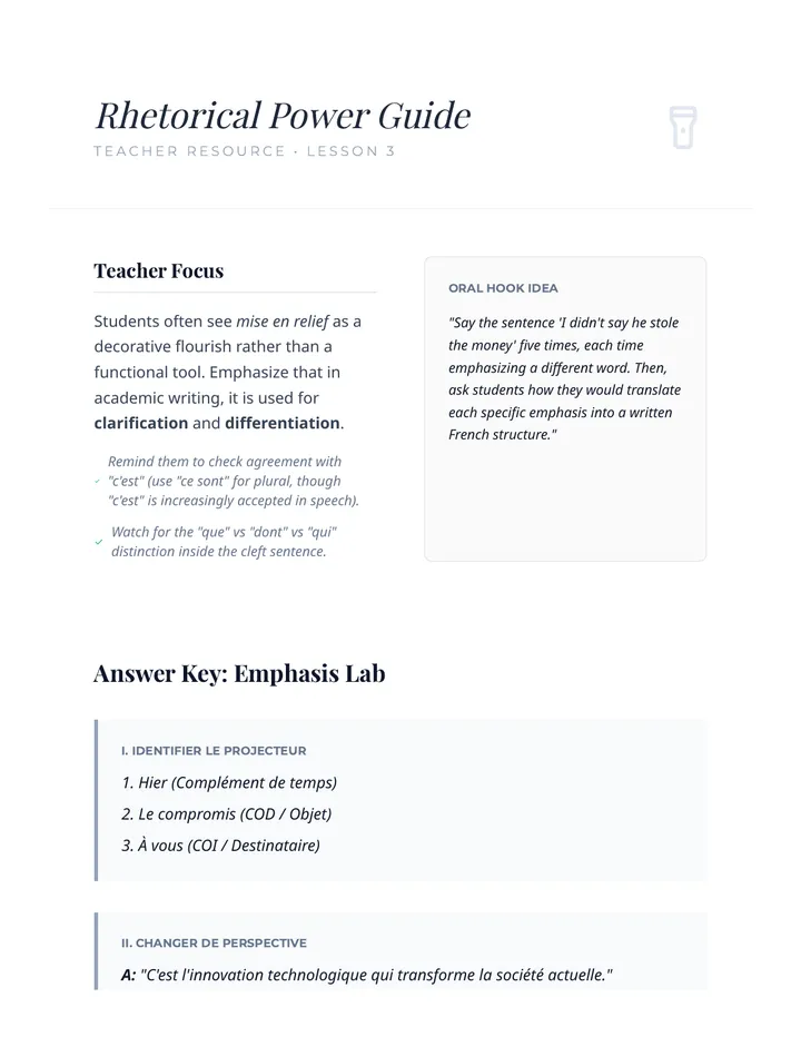 Rhetorical Power Guide