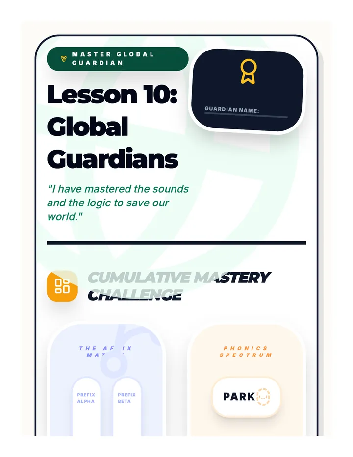Global Guardians Handout 10