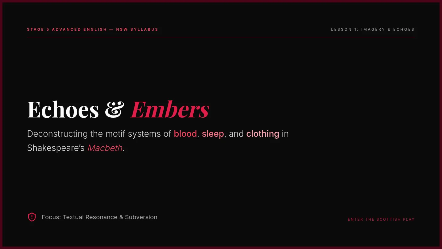 Echoes and Embers Slides