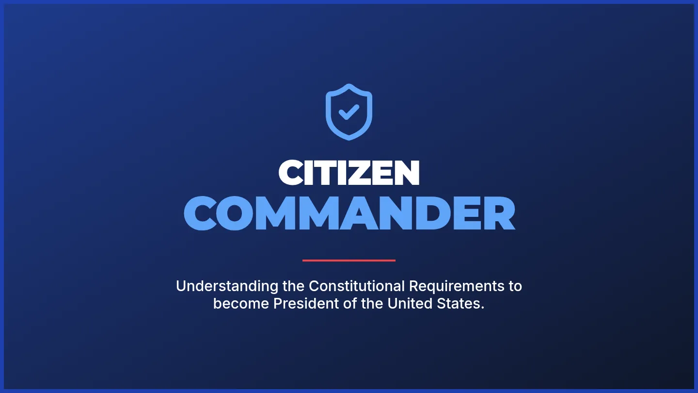 Citizen Commander Slides